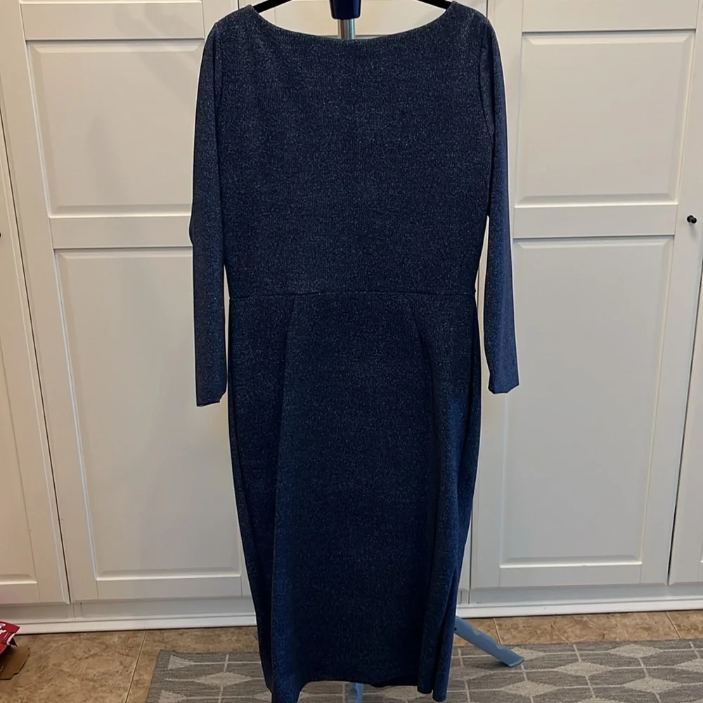 Chiara Boni La Petite Robe Moray Artic Blue Bambola Dress - Picture 4 of 15